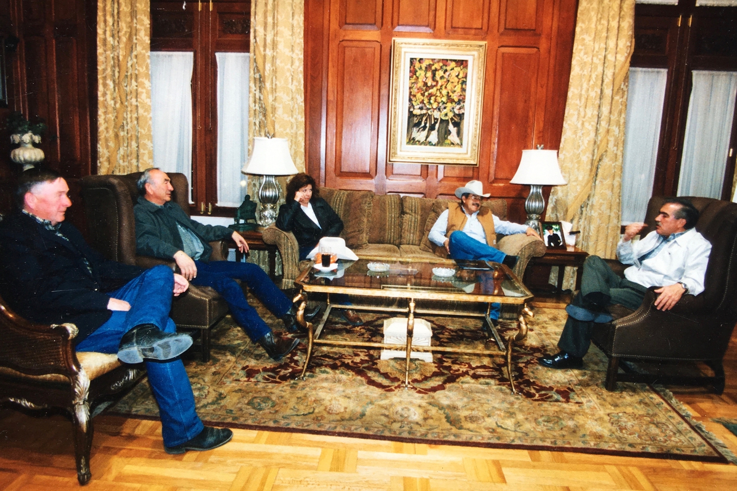 Meeting with Governor Patricio Martinez and the Union Ganadera de Chihuahua